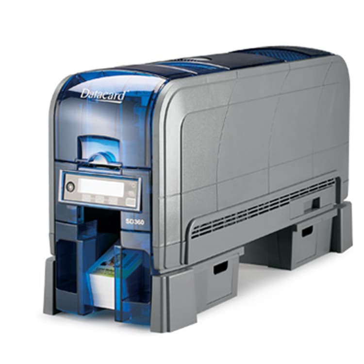 Dacard SD260 portrait card printer, IC/ID magnetic stripe card printer, 534000-003 color ribbon