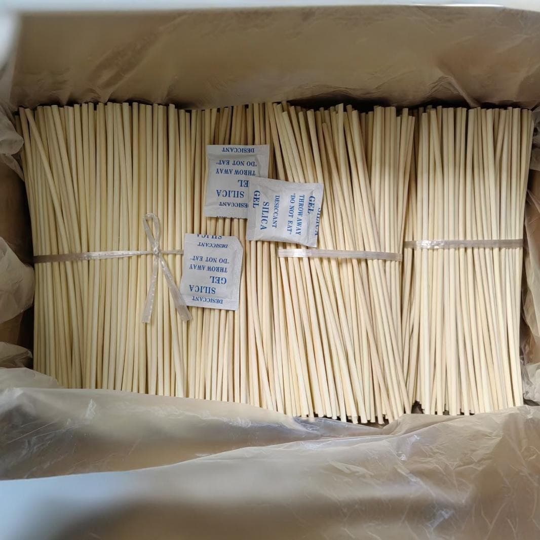 Flameless Fragrance Sticks, Diffuser Sticks, Imported Indonesian Rattan Volatilizing Sticks, Lemon Scent for Fresh Air