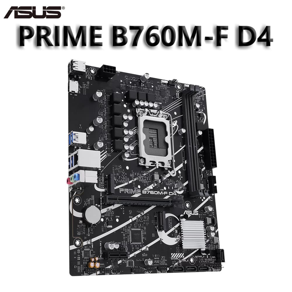 Suitable for Asus Prime B760M-F D4 Computer Motherboard LGA1700 12400F/13400F/14400F