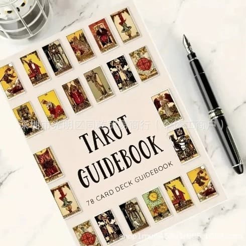 Cross-border new product TAROT GUIDEBOOK 78 CARD DECK GUIDEBOOK Tarot Guide Note Book