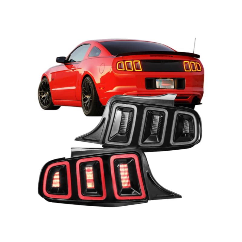 Suitable for 2010-2014 Mustang LED taillights Ford Mustang taillights