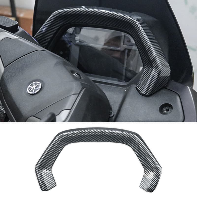 Motorcycle Accessories Fit YAMAHA NMAX TURBO V3 Modified Carbon Fiber Pattern Dashboard Cover Trim Guard