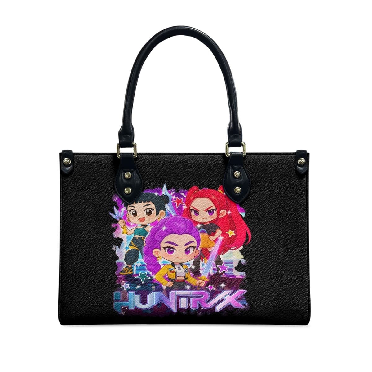 European and American new Huntrix cartoon pattern bag idol street rap multi-functional women's handbag