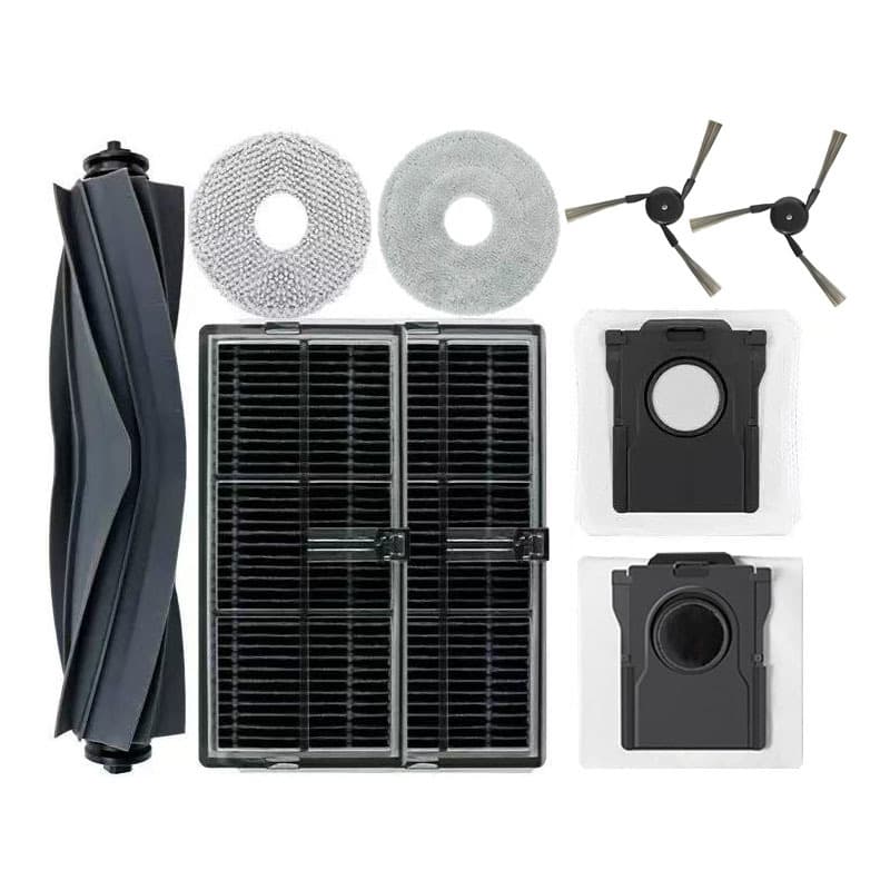 Accessories for Dreame X40 Ultra Robot Vacuum Cleaner: Main Brush, Side Brush, Filter, Dust Bag, Mop