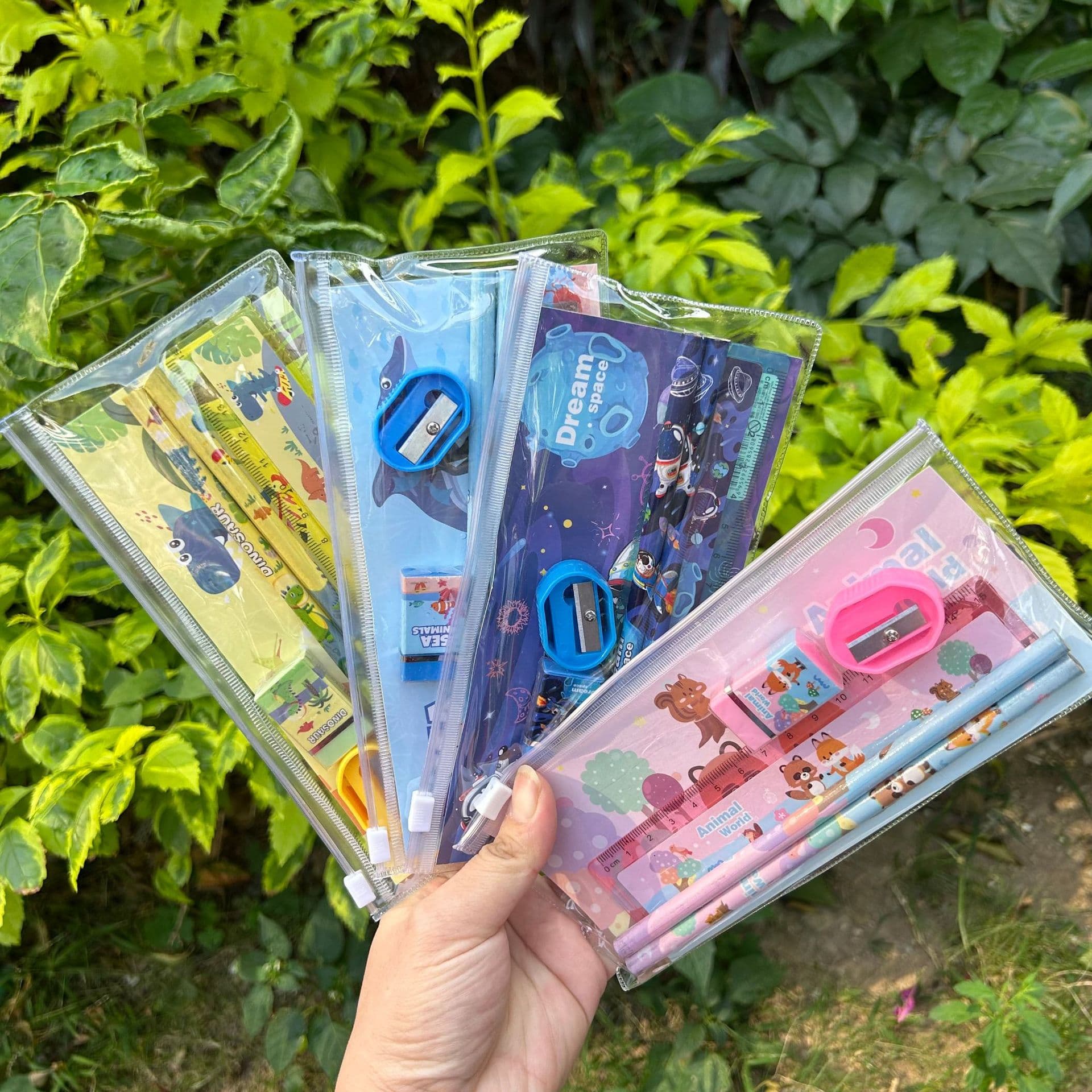 Mini 61 Children's Day Gift Box Set Pencil Toy Set Nine Pieces PVC Pencil Case Student Small Gifts Yoyo Brand Birthday Promotional Gifts
