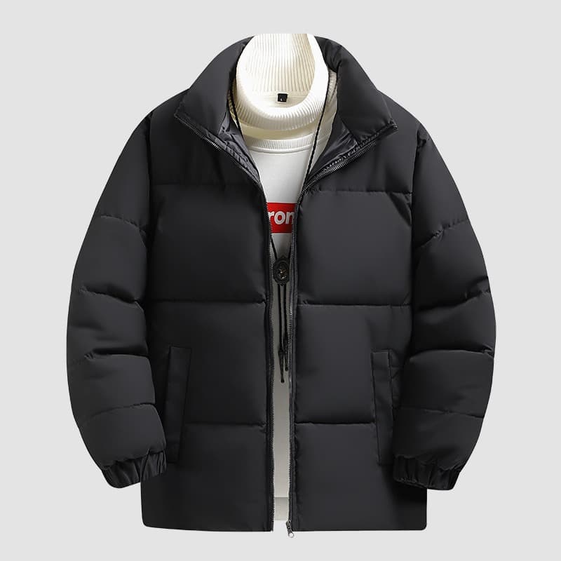 New Loose Thickened Retro Hong Kong Style Cotton Jacket Men's Parka Ins Versatile Winter Outerwear For Couples
