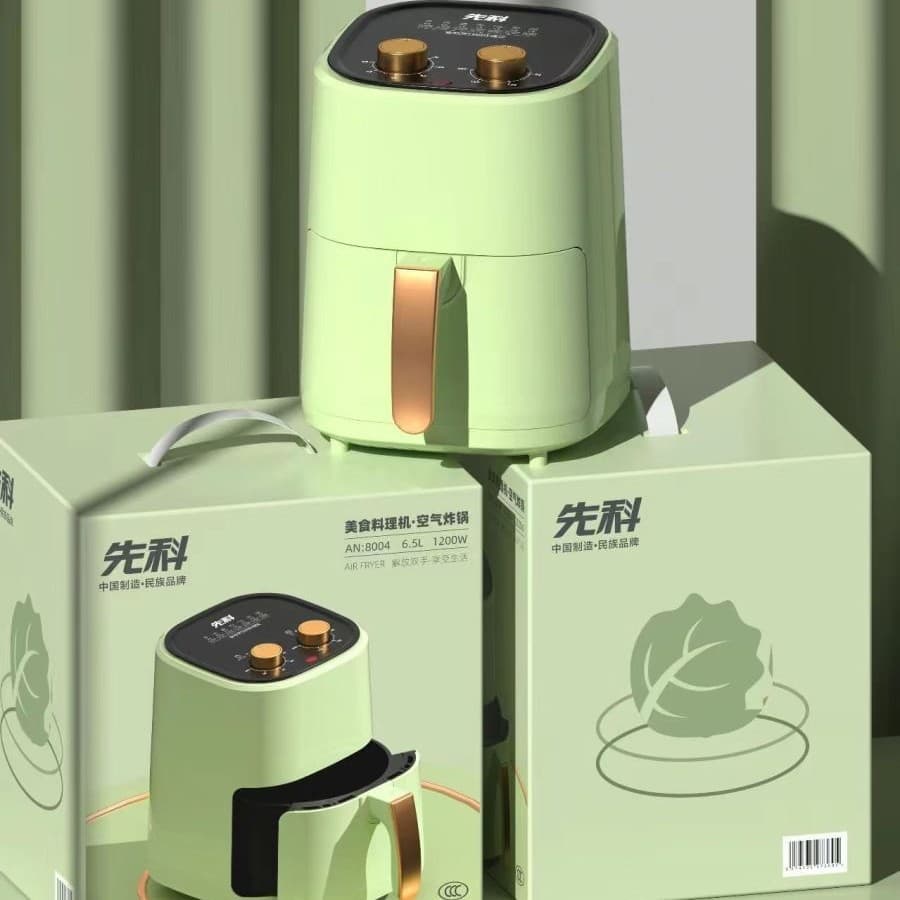 SANKO 6.5L Air Fryer, Large Capacity, Multifunctional, Smokeless, Suitable for Home Use, Promotional Gifts, Wholesale