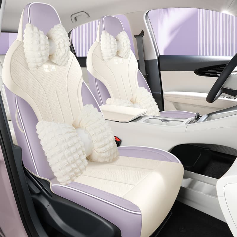 New Custom Full Enclosure Leather Seat Covers for Geely Xingyuan, All-Season Car Padding