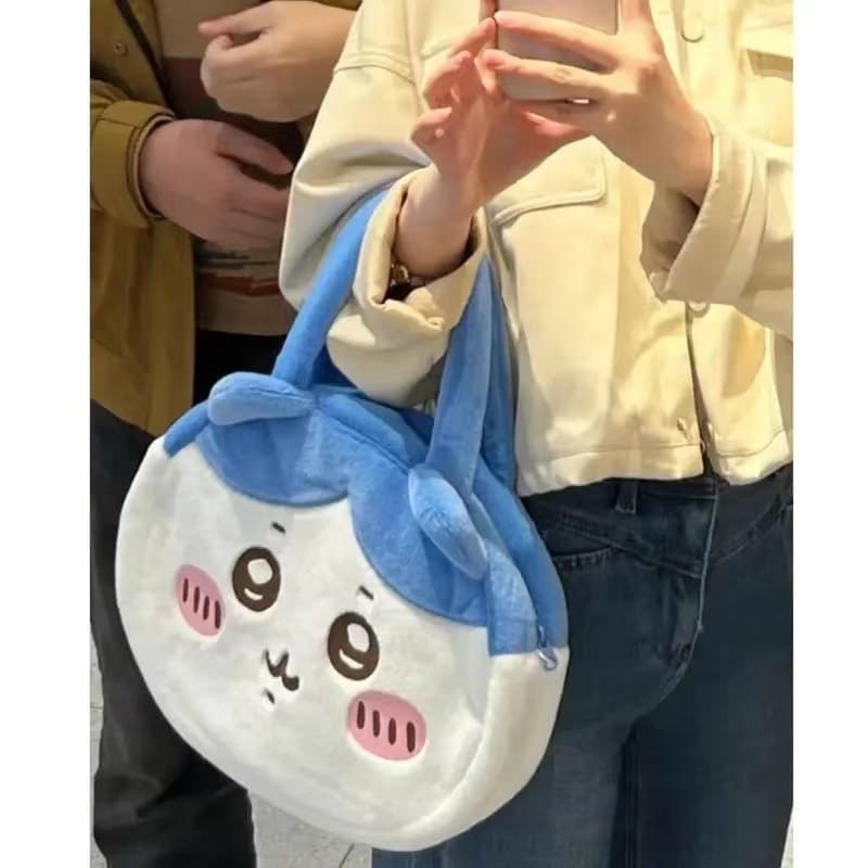 Japanese ins cute Jiyi Usachi Xiaoba plush doll female bag student handbag single shoulder crossbody bag