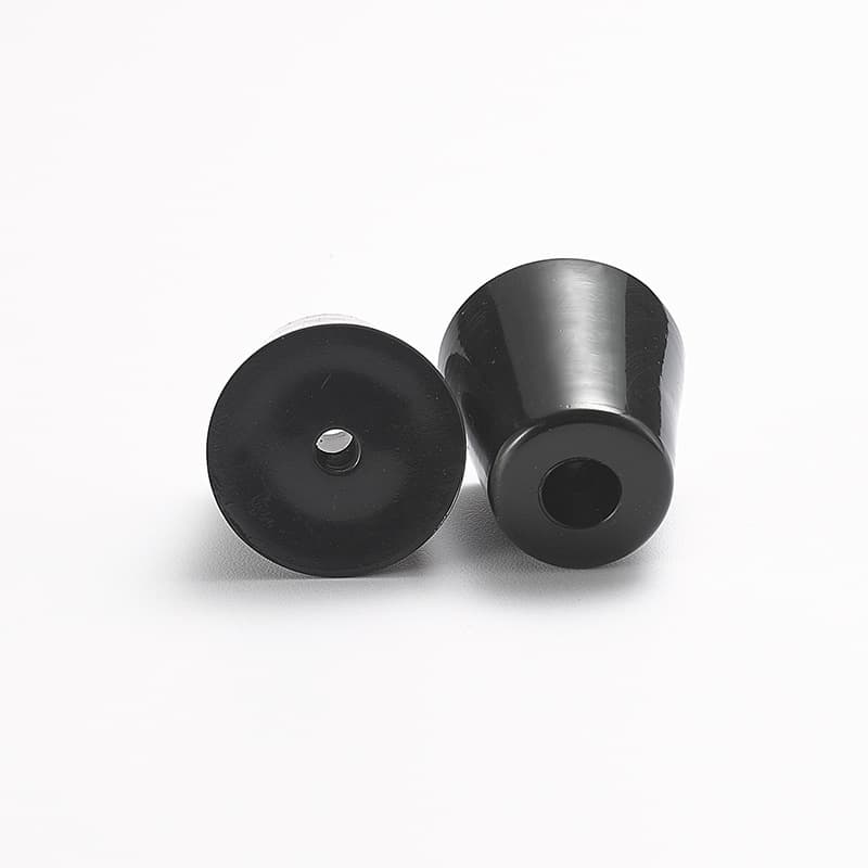 Eco-friendly Rubber Conical Feet Vibration Damping Pads Anti-slip Table and Chair Feet Instrument Chassis Feet Heightening Feet