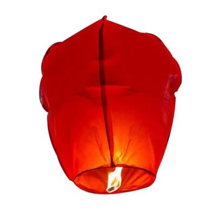 New Kongming Lantern, Larger and Thicker, Flame-Retardant, Creative Wishing Lantern for Love and Blessing, Suitable for Street Vendors and Wholesale - Source Factory