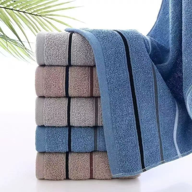 Towel All Cotton Wholesale Home Use Absorbent Cotton Towel Adult Thick Soft Factory Direct Supply Street Stall Home Drop Shipping