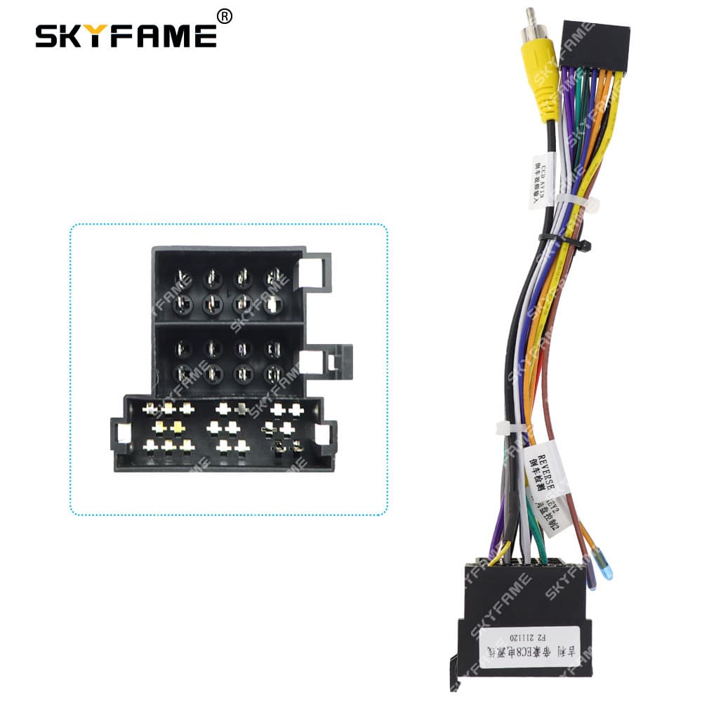 Wiring Harness for 2018-2021 Geely Emgrand EC8 Modified Audio Navigation Power Cable