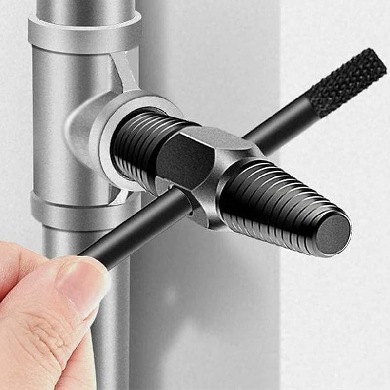 Faucet Broken Screw Extractor for Broken Screws and Water Pipes Reverse Thread Broken Screw Tap Removal Tool Magic Tool