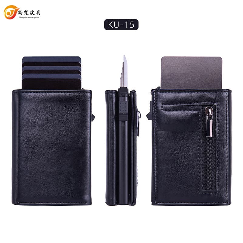 airtag card bag RFID anti-theft card holder credit card box coin purse card holder RFID anti-theft cross-border airtag