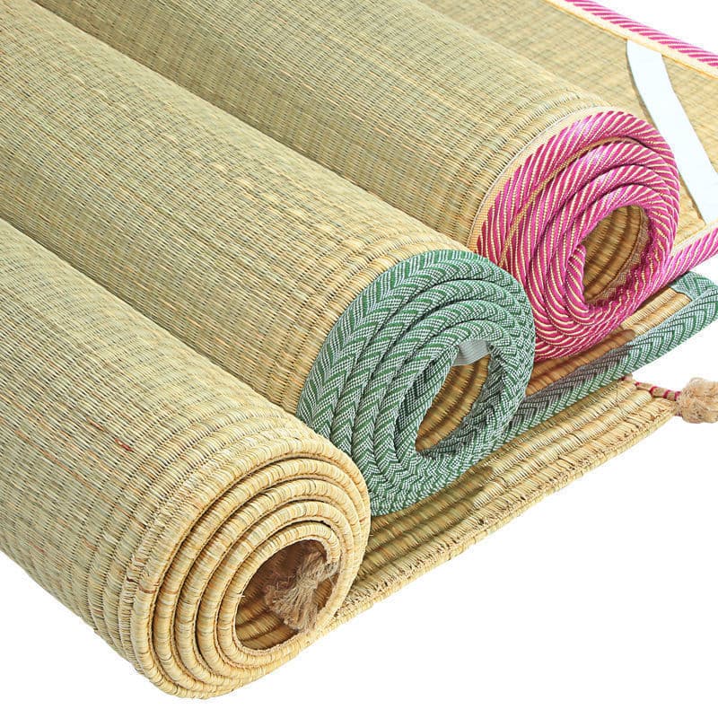Old Style Straw Mat 1.8m Double Bed 1.5m 1.2m Single Student Dormitory 0.9m 0.8m Summer Cooling Mat Cowhide 1.1m