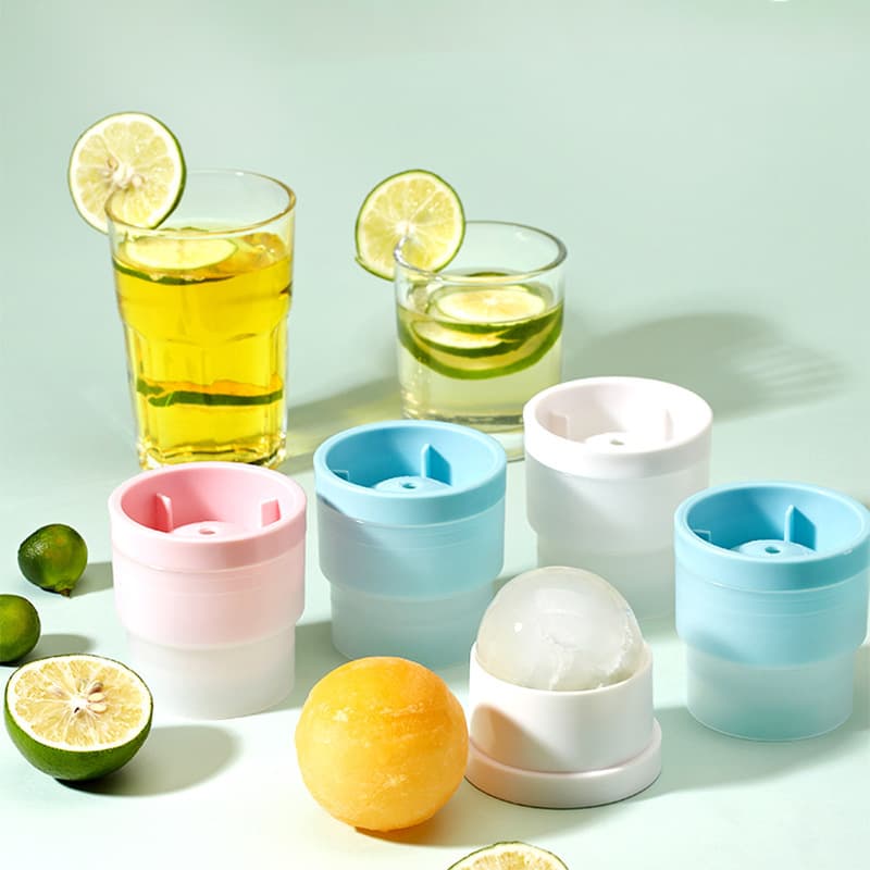 Whisky Round Ice Mold Home Use Ice Making Machine Food Grade Silicone Big Ball Shape Block Grinding Tool Mainland China
