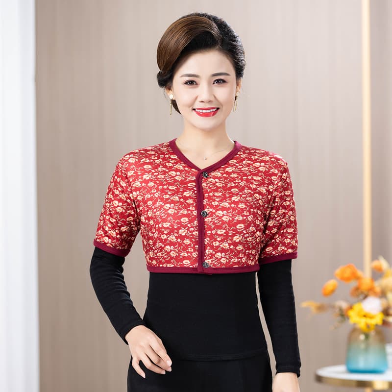 German Fleece Shoulder and Neck Sleeveless Top for Women, Postpartum Cold-Proof Shoulder, Summer Thin Shoulder Warmth, Air Conditioning Summer Wear