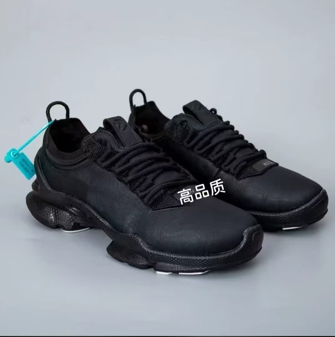 Lightweight Anti-slip Running Shoes Durable Sports Footwear 25th Anniversary Genuine Leather Walking Shoes for Men