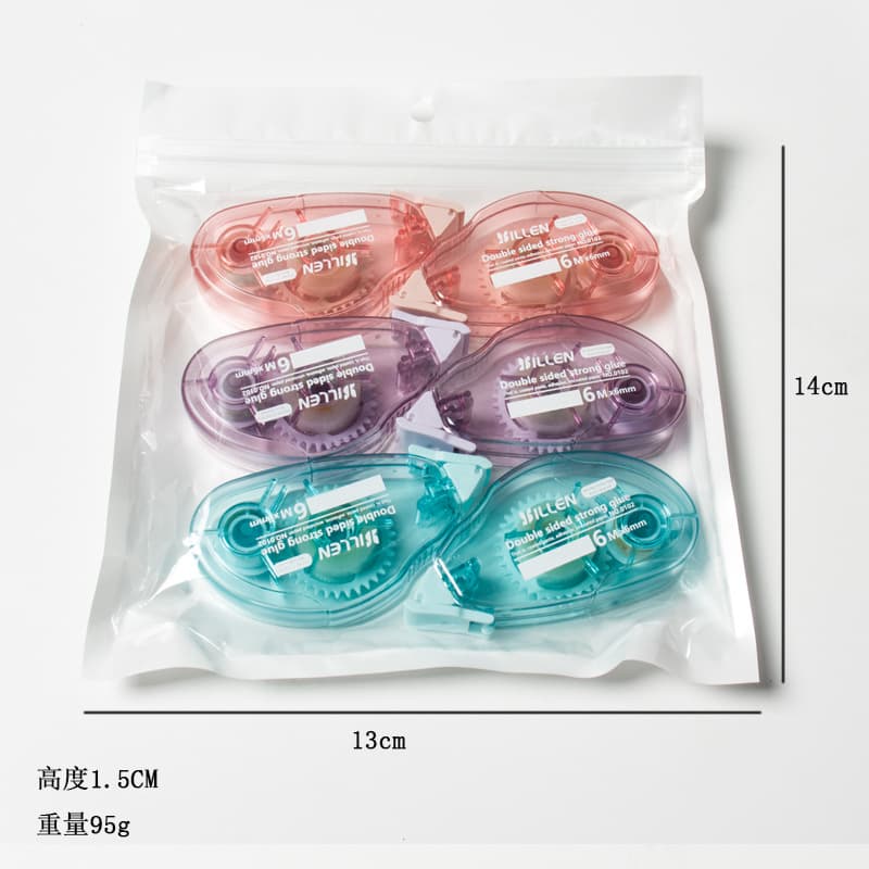 English Version Dot Glue Elementary School Students Special 6m Cross-border Children's Correction Handmade Scrapbook Dot Glue Double-sided Tape