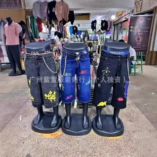 Men's Denim Shorts 3/4 Length Jeans Wholesale