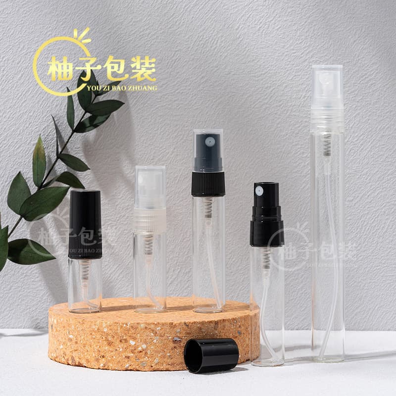 Perfume Refill Bottle 2ml 3ml 5ml 10ml Clear Bottle Portable Sample Perfume Bottle Mini Glass Bottle