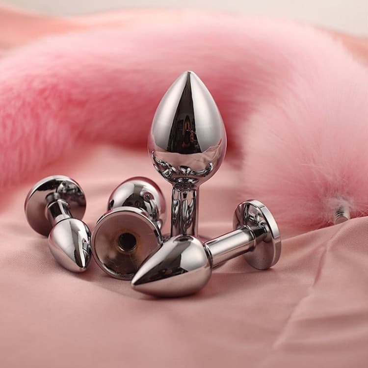 SM Fox Tail Anal Plug Back Court Female Toys Sex Toys Couples Flirting First-hand Adult Products Source