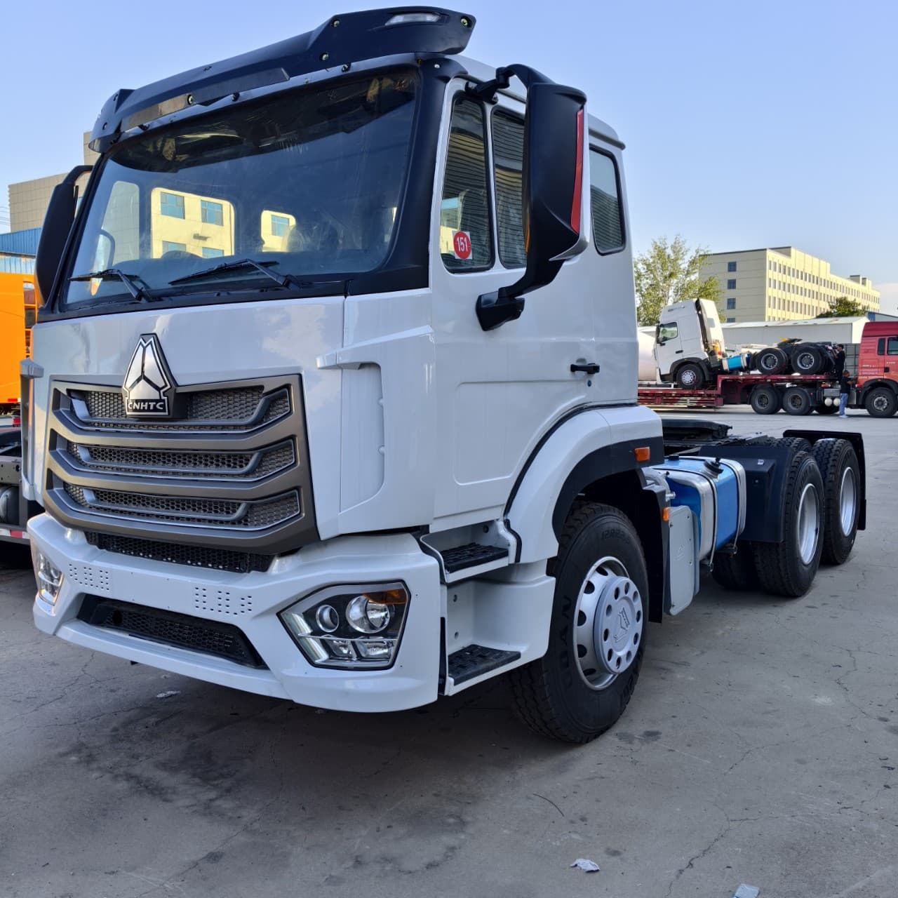 Export Heavy-duty Truck Howo Tractor Truck, 375 HP 6x4 Heavy Truck Head, Semi-trailer Tractor Trailer Head