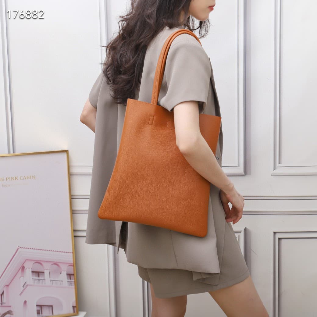 Bags for Women 2024 New Versatile Shoulder Bags for Women High-end Niche Tote Bags Large Capacity Women’s Genuine Leather Bucket Bags