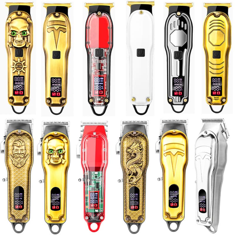 Electric Hair Clipper Trimmer Rechargeable Barber Hair Cutting Machine Home Use