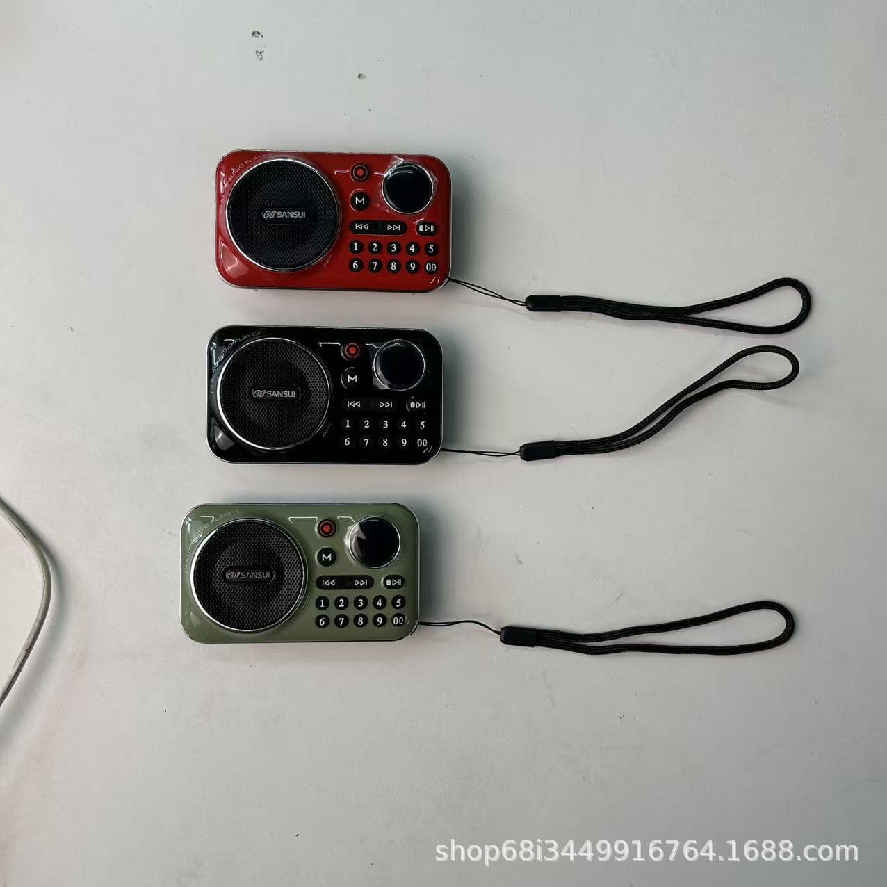 New F21 Bluetooth USB Flash Drive Radio with TF Card Support, Portable Music Player for Seniors, Personal Speaker