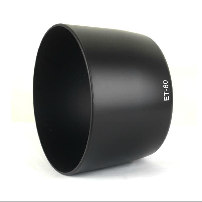 ET-60 Lotus Type Lens Hood for Canon 1200D Camera 55-250mm f/4-5.6 IS Lens