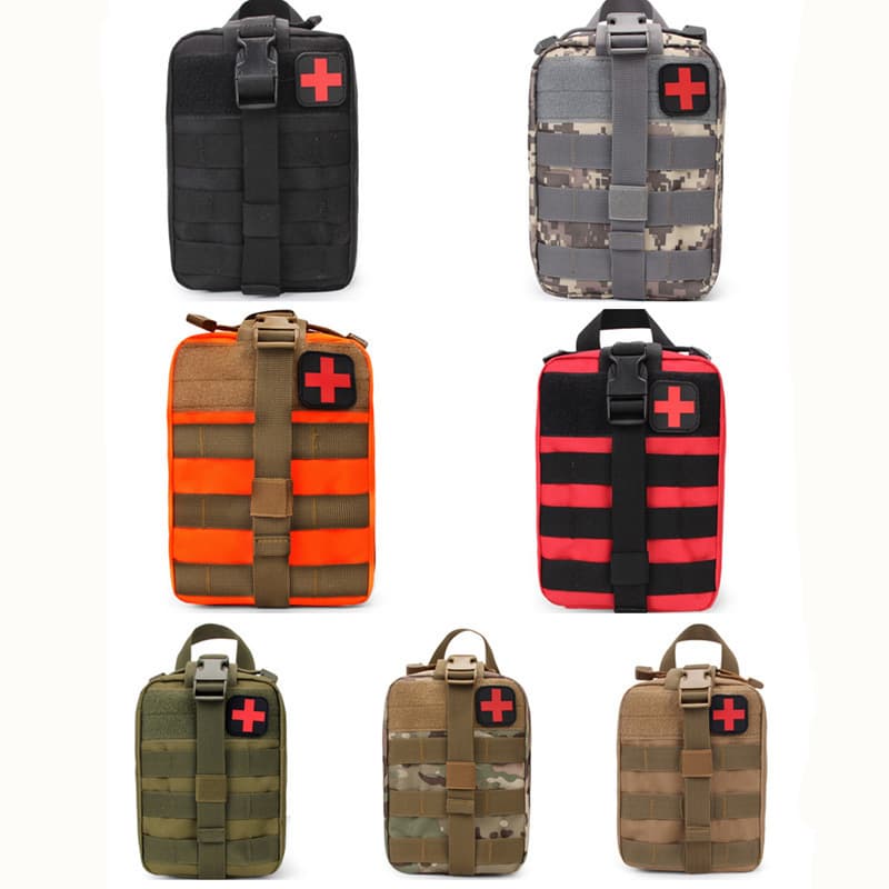 Tactical Medical Kit Accessory Bag Outdoor Climbing MOLLE Survival Bag Multifunctional Waist Bag For Men And Women