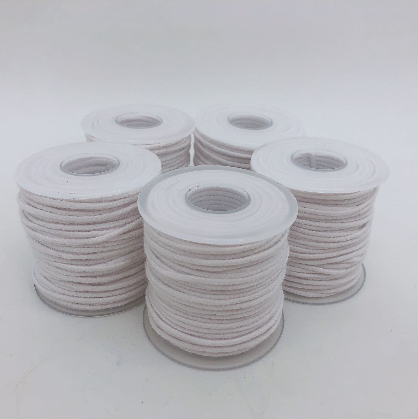 diy mold candle core craft candle wick 61 m/roll wax core material soy wax encryption cotton thread Wick