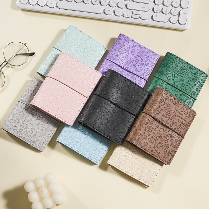 Ready Stock Soft Cover Mini M5 Binder - Replaceable Inner Pages for Pocket-sized Portable Journaling