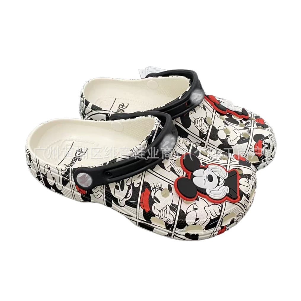 New Style Clog Sandals for Men and Women, Mickey and Minnie Mouse Summer Sandals, Couple Beach Shoes, Fashion Wholesale