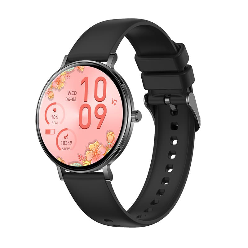 New i232 Women's Smart Watch Round Heart Rate Blood Pressure Multi-Sport Smart Watch