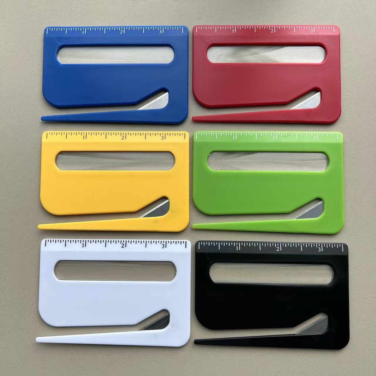 Hot Selling in USA 3-in-1 Magnifying Letter Opener, Scale Letter Opener, Ruler Letter Opener, Envelope Knife with Scale