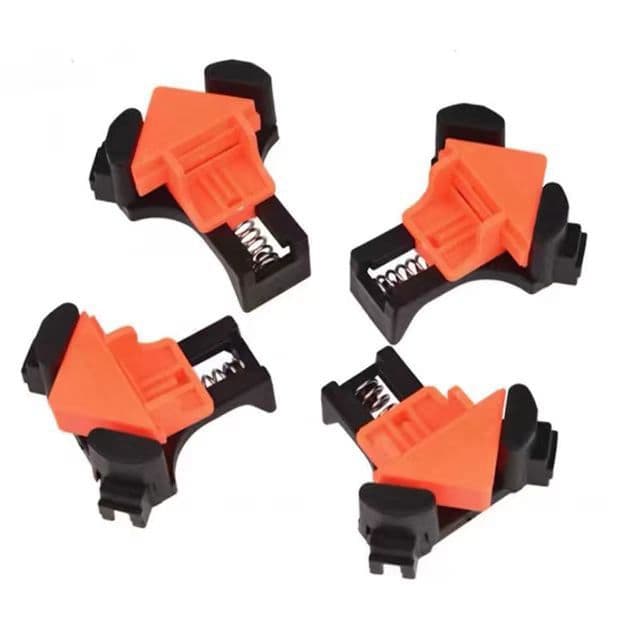 Factory Wholesale 90° Home Woodworking Right Angle Fixing Drilling Installation Tool 90 Degree Right Angle Clamp Picture Frame Clamp Wholesale