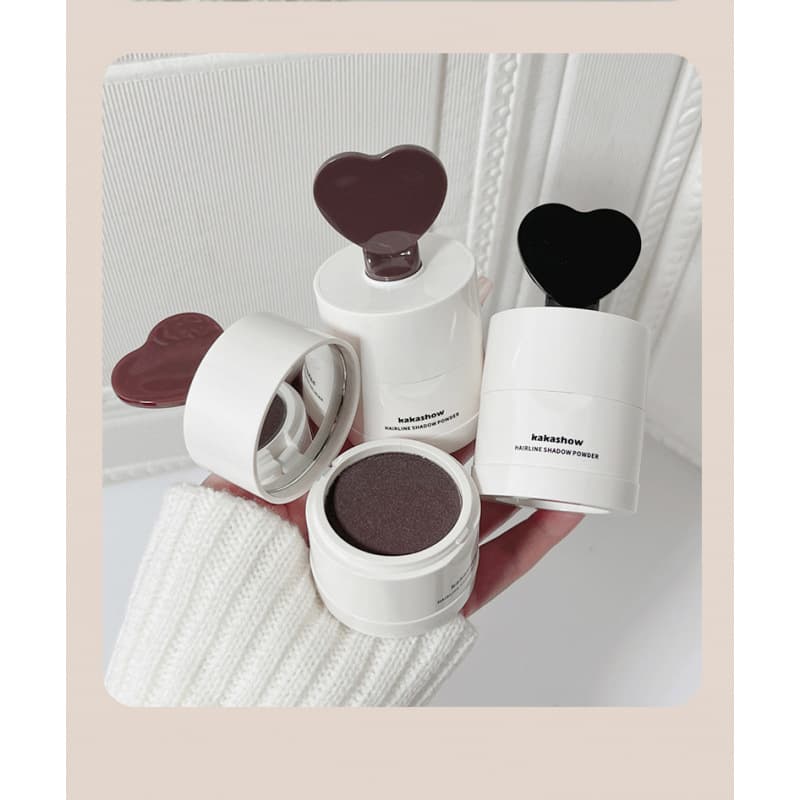 kakashow Hairline Powder Shadow for Hairline Filler, Hairline Concealer, Temple Coverage, Gray Hair Coverage, Contouring Powder