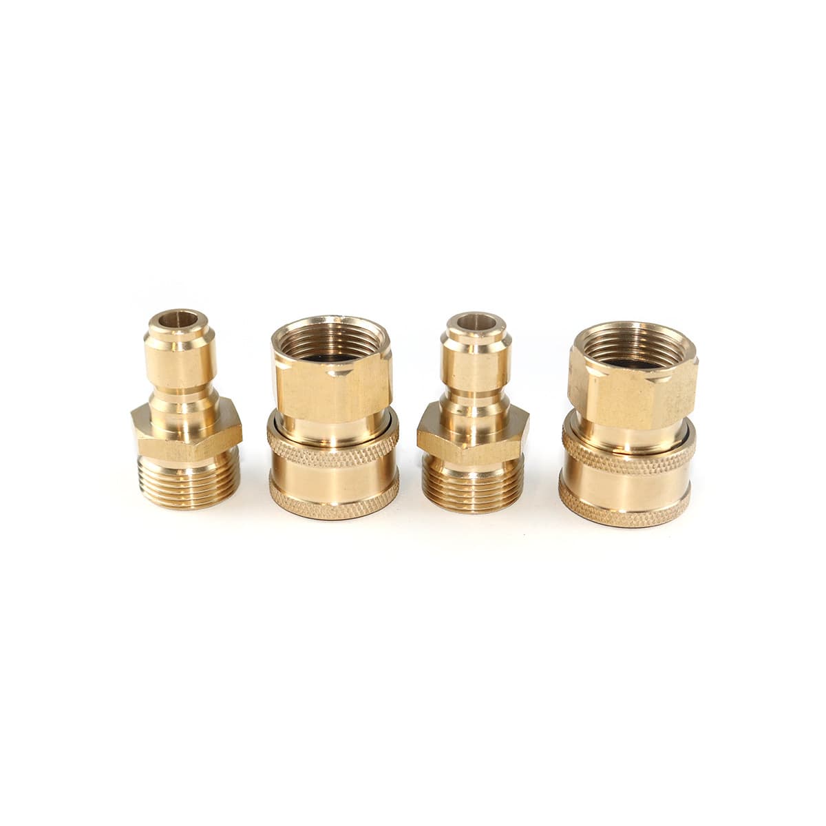 Car washing machine water pipe joint all-copper quick connector M22*1.5 thread washing machine accessories cross-border wholesale