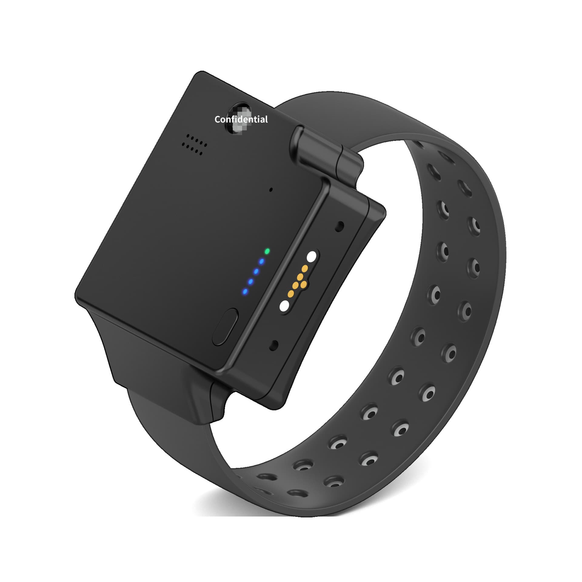 Bluetooth smart anti-tamper ankle cuffs, IP68 waterproof ankle bracelets, with positioning, anti-tampering, alarm notification, and customizable colors.