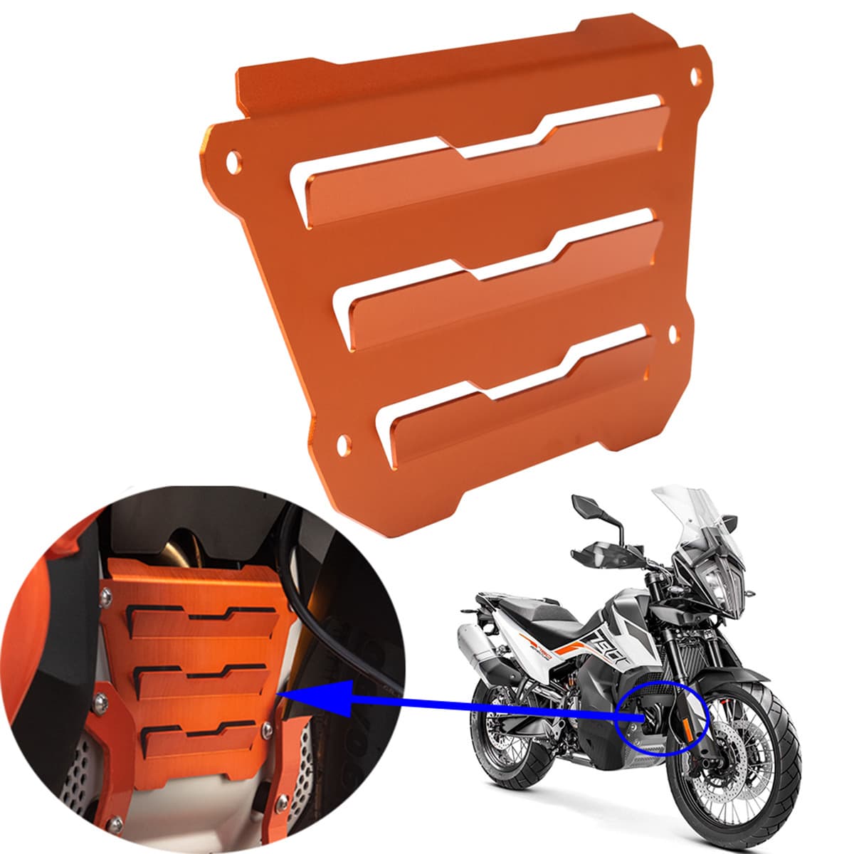 Engine Protection Mesh, Radiator Guard for KTM 790 ADV 890 Adventure Modification