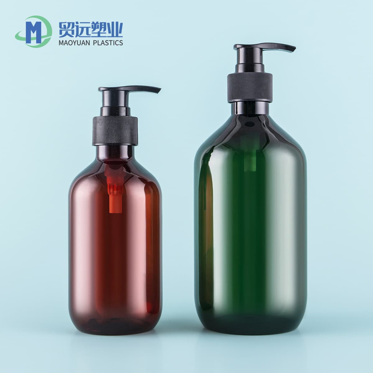 Spot Pet Shampoo Bottle 300ml High-End Hotel Plastic Lotion Bottle High-End 500ml Shampoo Bottle