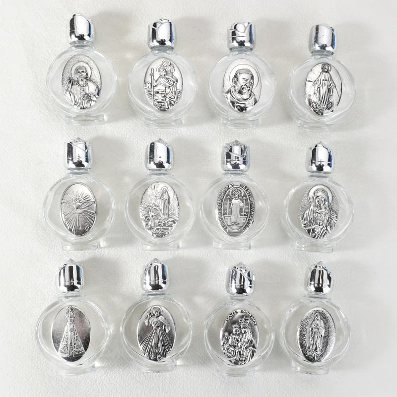 Factory Direct Cross-Border Hot Seller - Portable Rose Crystal Glass Alloy Floating Water Bottle Container Ornament