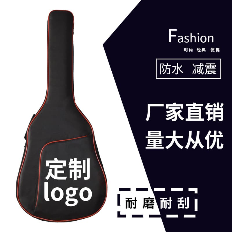 38-inch Fender Guitar Bag Thickened Double-Shoulder Guitar Backpack Instrument Case Bass Bag Guitar Bag