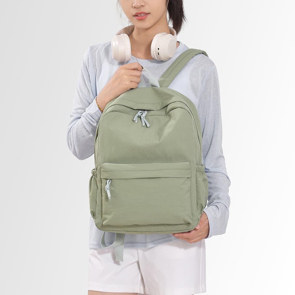 2025 New Style Cross-Border Backpacks for Men and Women, Simple and Stylish, Versatile for College Students and High School Students