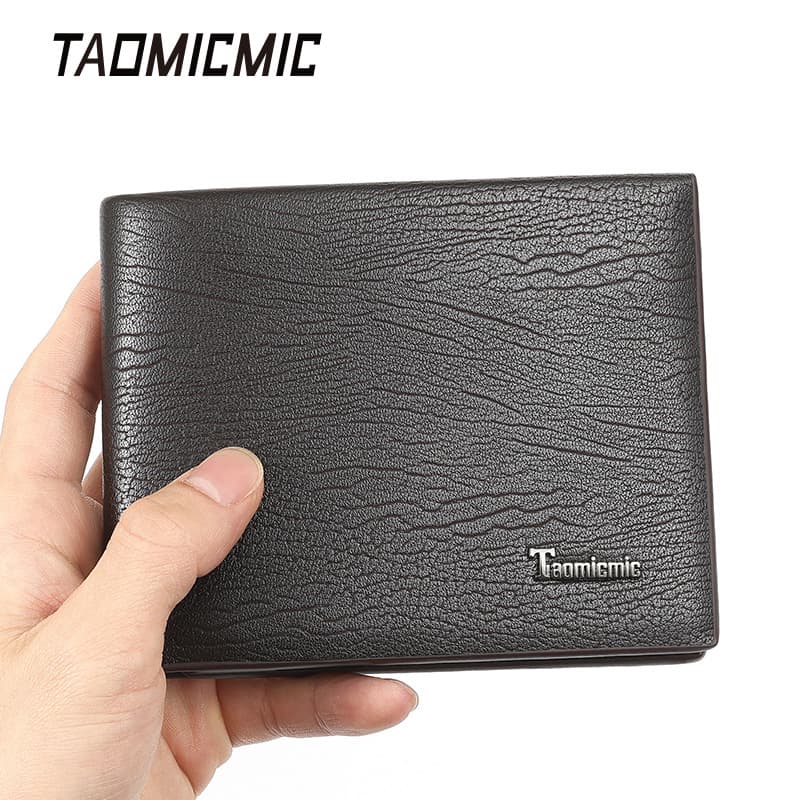Cross-border Short Men's Wallet Vintage Leather Large Capacity Casual US Dollar Billfold Card Holder Integrated Wholesale Wallet