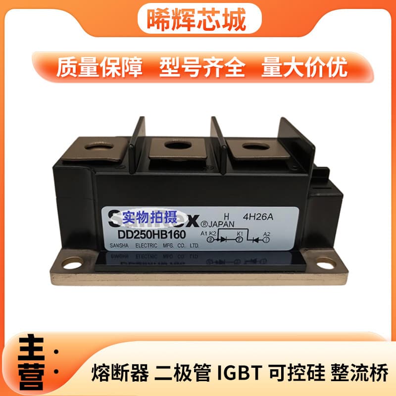 DD250HB160 Brand New Original Thyristor Power Supply Module 1600V 250A