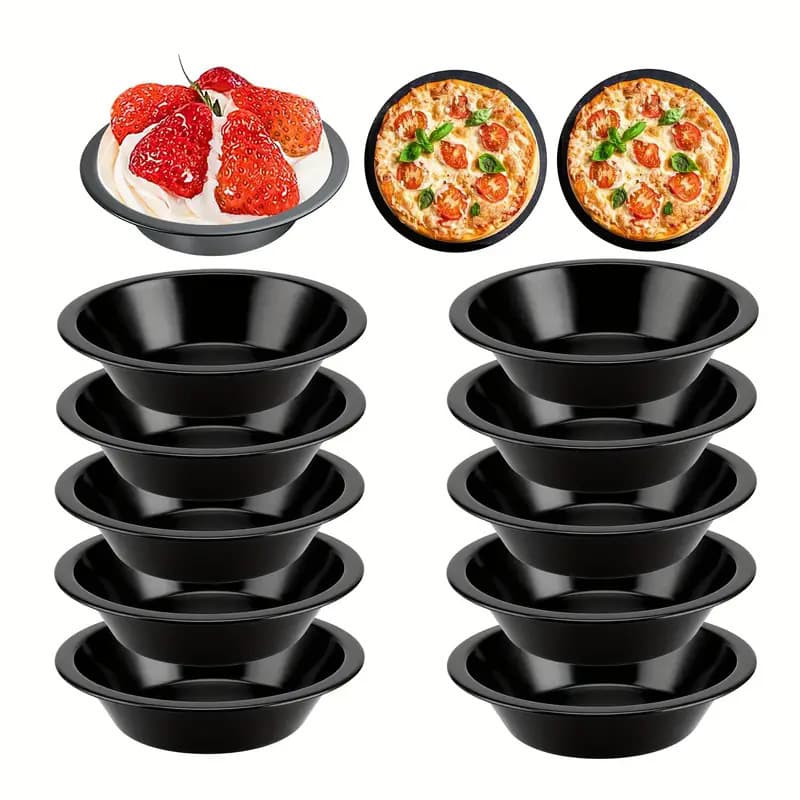 In-Stock Small Round Pie Pan, Hamburger Bun Baking Tray, Cake Oven Mold 12.5cm, Direct from Manufacturer